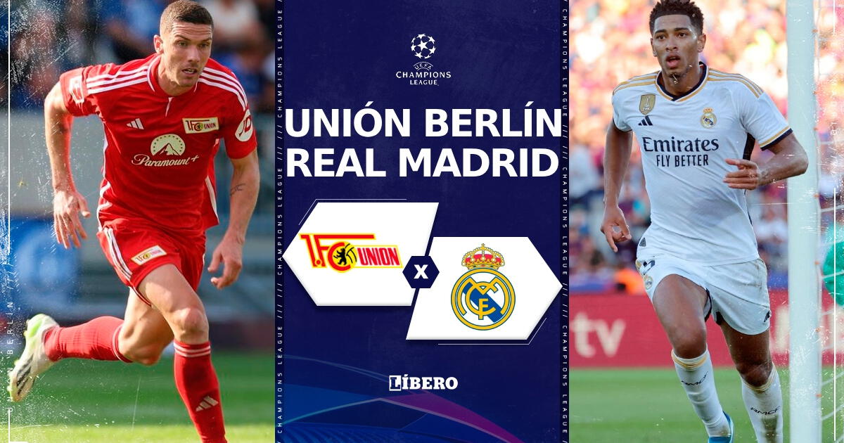 Unión Berlín vs. Real Madrid EN VIVO vía ESPN 2: horario y dónde ver Champions League