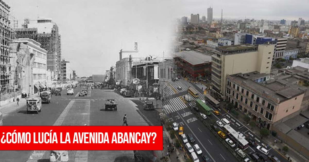 ¿Cómo lucía la avenida Abancay en 1950 y por qué inició el caos vehicular?
