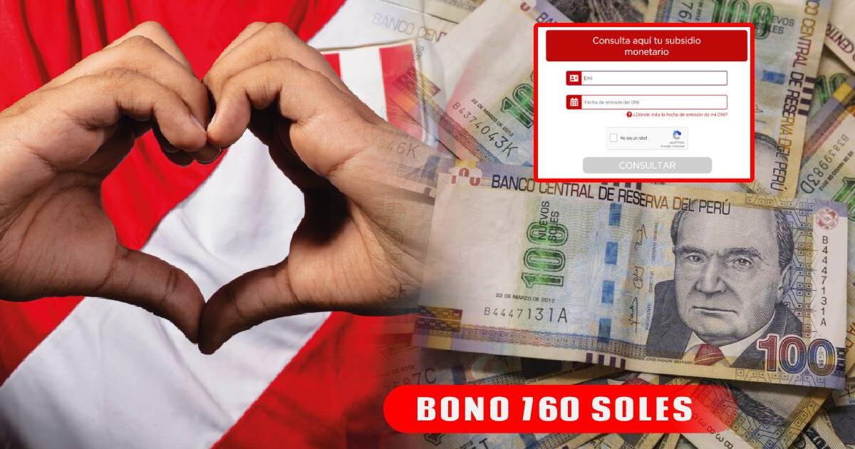 Bono 760 consultar con DNI 2023: ¿Aún se puede cobrar este subsidio económico?