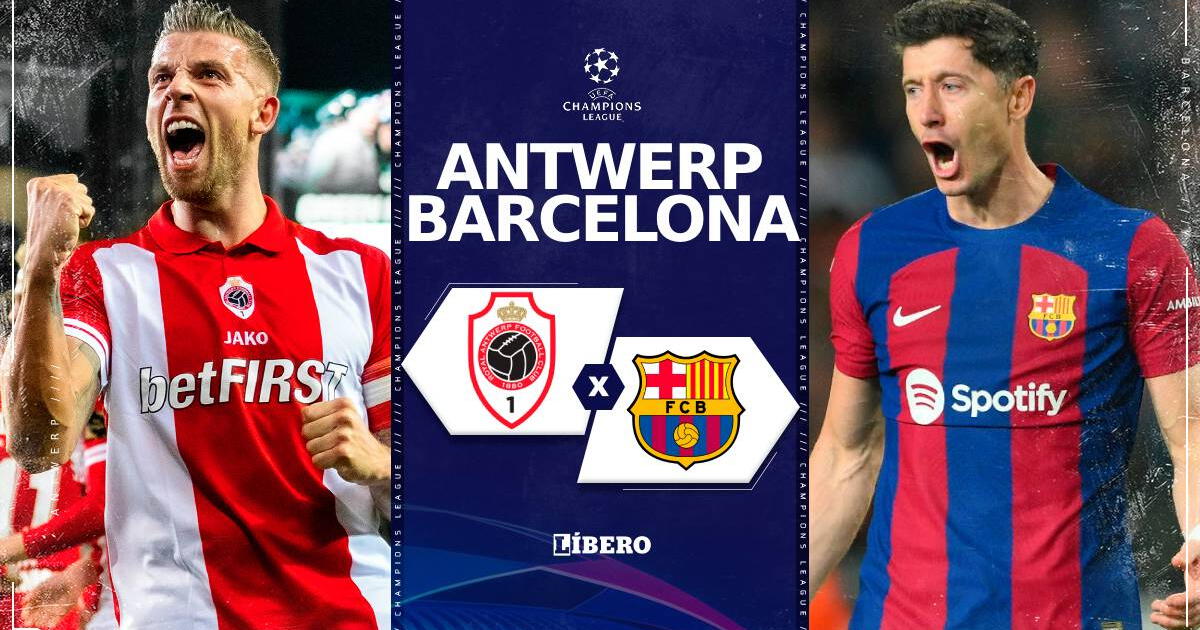 Barcelona vs. Antwerp EN VIVO vía ESPN y Star Plus: pronóstico, a qué hora juega y dónde ver