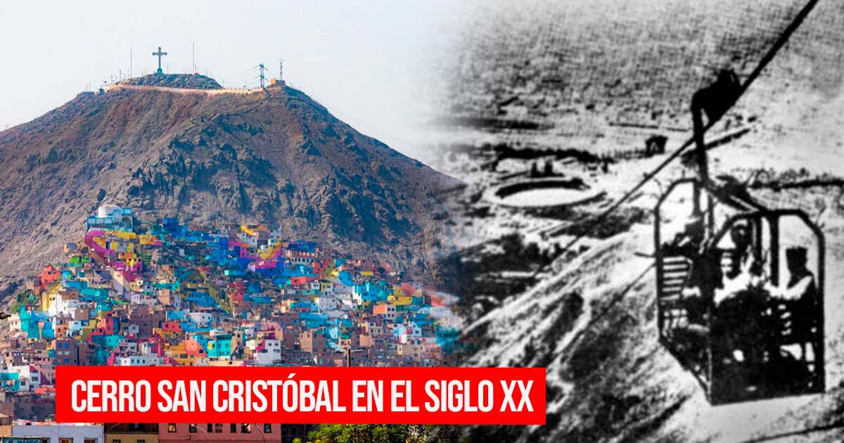 ¿Cómo lucía el cerro San Cristóbal en el XX y por qué retiraron el moderno monorriel?
