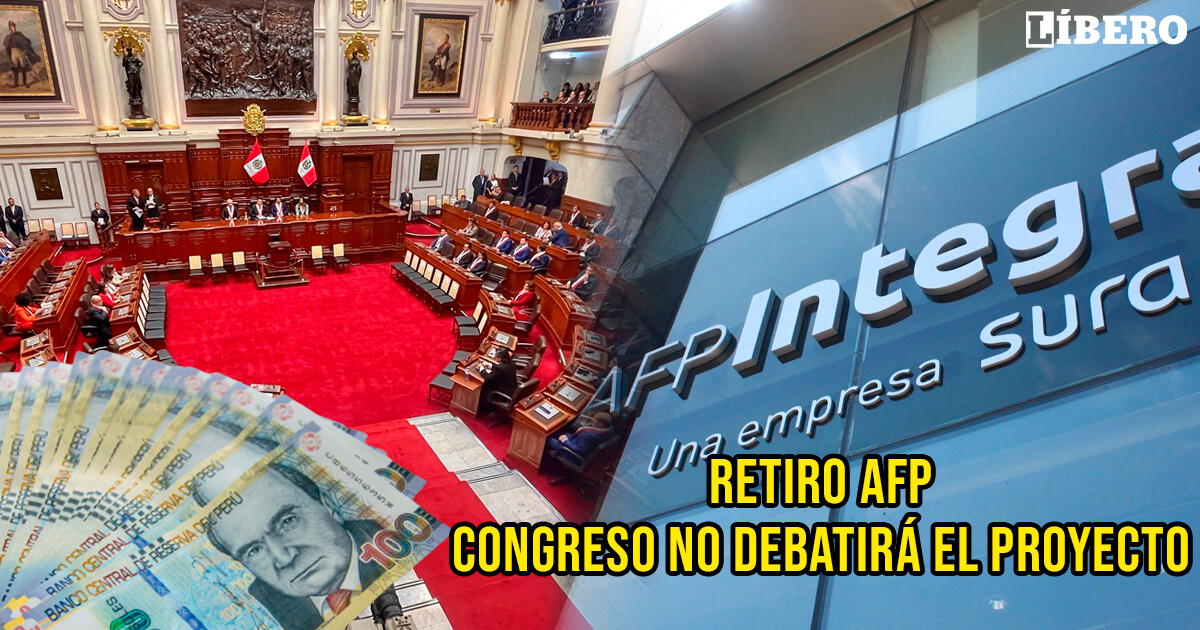 AFP 2023: Comisión de Economía no debatirá propuesta para el séptimo retiro de fondos