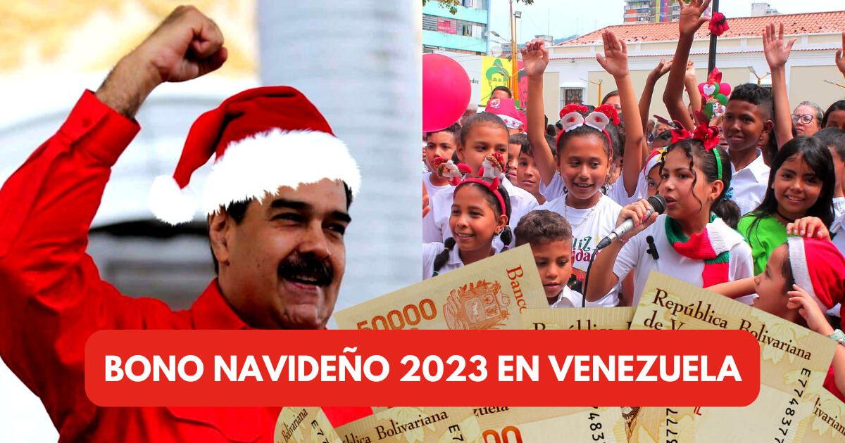 Bono navideño 2023 en Venezuela: LINK para registrarte y cobrar vía Sistema Patria