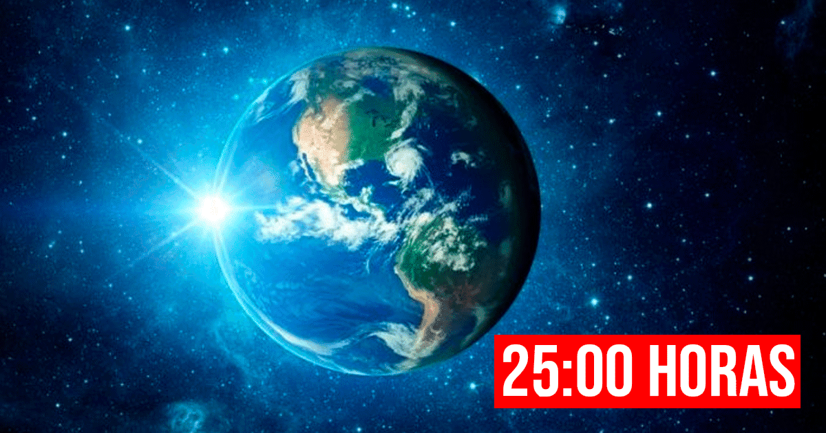 ¿Cuándo será el día que va a durar 25 horas? Científicos revelan la fecha