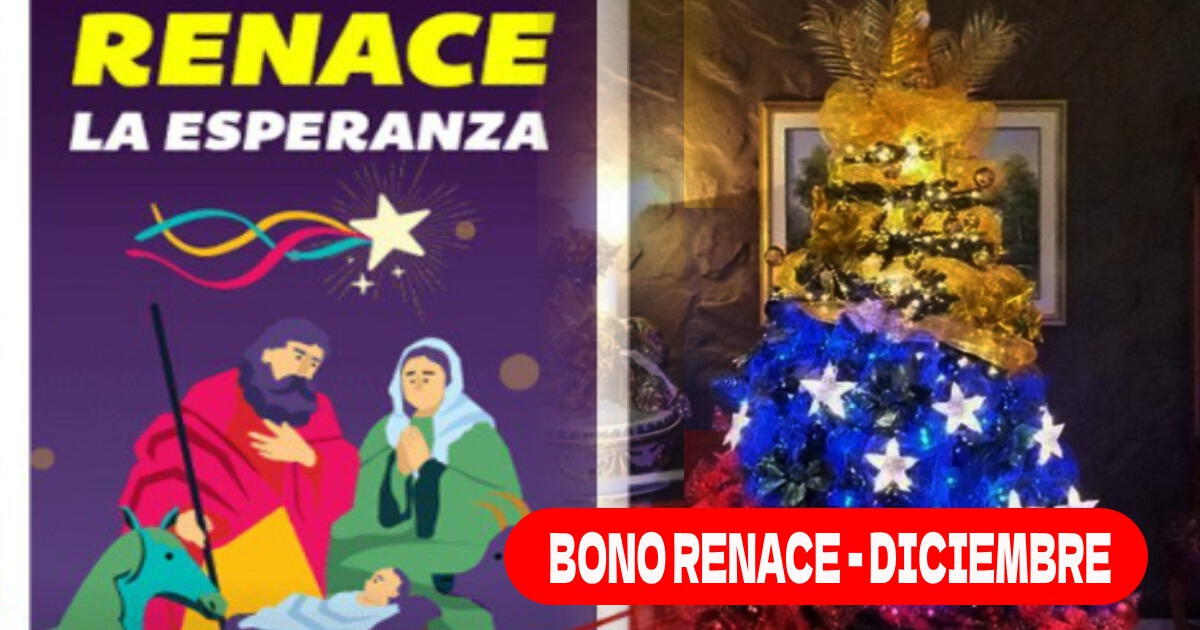 Bono Renace la Esperanza, diciembre 2023: ¿Cuándo pagan el subsidio vía Patria?