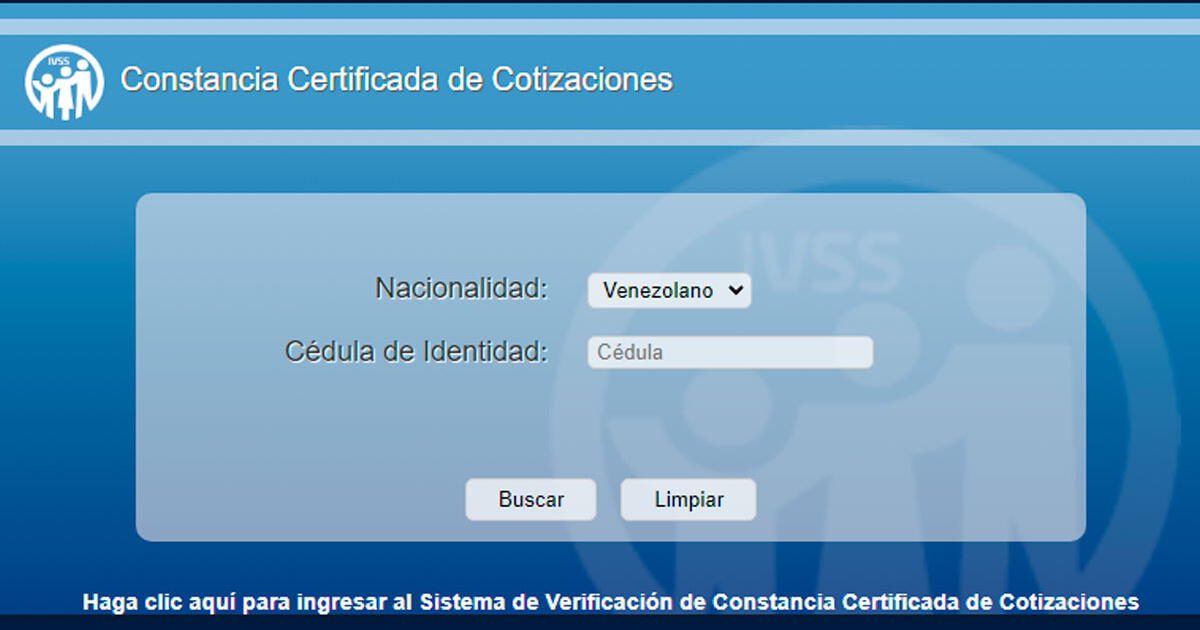 IVSS: consulta tus cotizaciones con tu cédula LINK y GUÍA