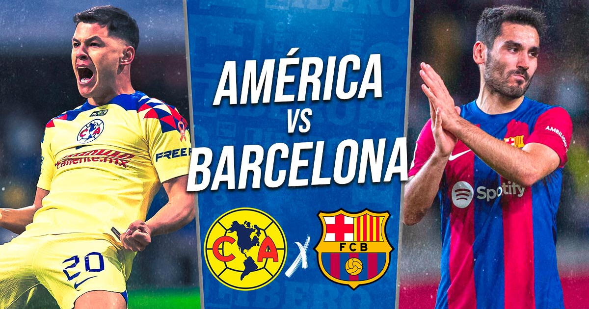 América vs. Barcelona EN VIVO vía TUDN: fecha, horario y cómo ver partido amistoso