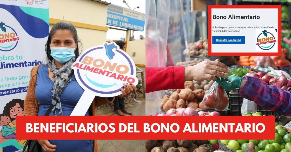 Beneficiarios del Bono Alimentario: ¿Se puede consultar con DNI si te corresponde este subsidio?