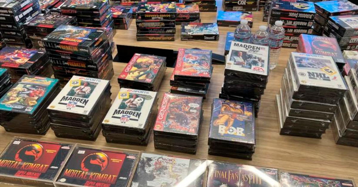 Cerró su tienda de videojuegos hace 20 años y ahora su colección vale más de 1 millón de dólares