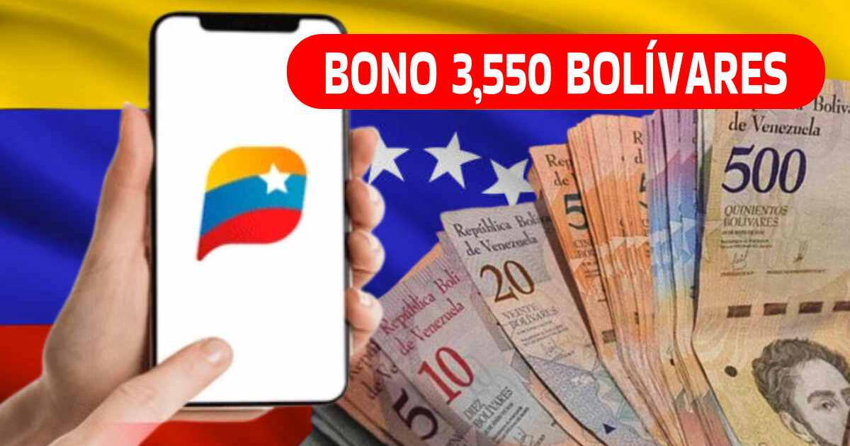 Nuevo Bono 3.550 bolívares: ¿Quiénes pueden cobrar HOY el subsidio económico?