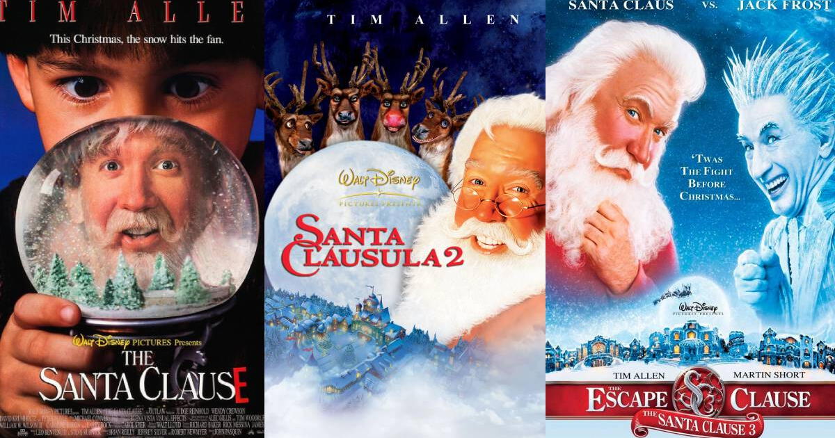 ¿Dónde ver ONLINE las tres películas de 'Santa Cláusula' para esta Navidad 2023?