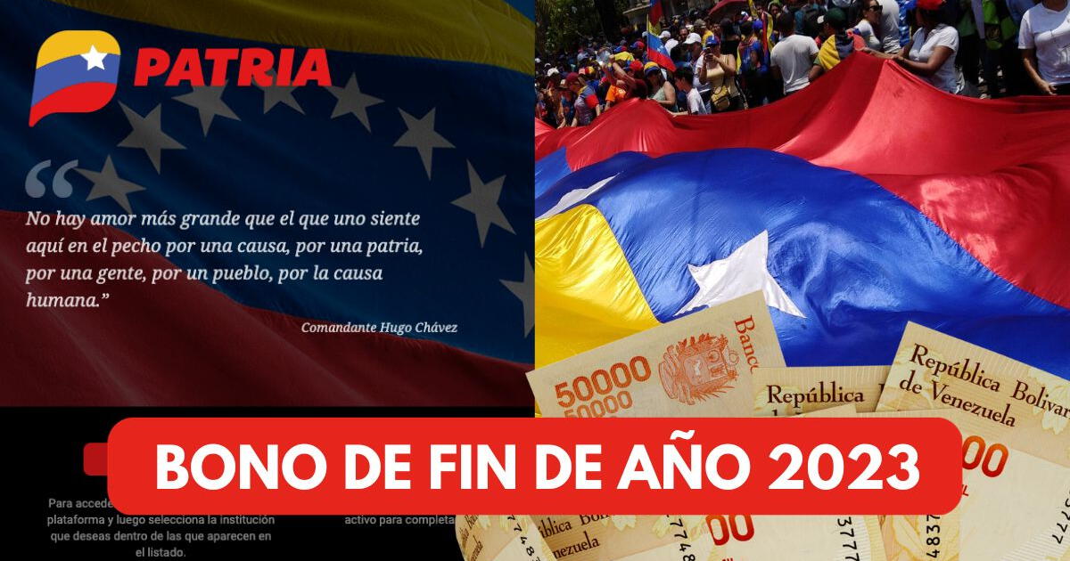 Bono de Fin de Año 2023: GUÍA de 5 pasos para cobrarlo en Venezuela