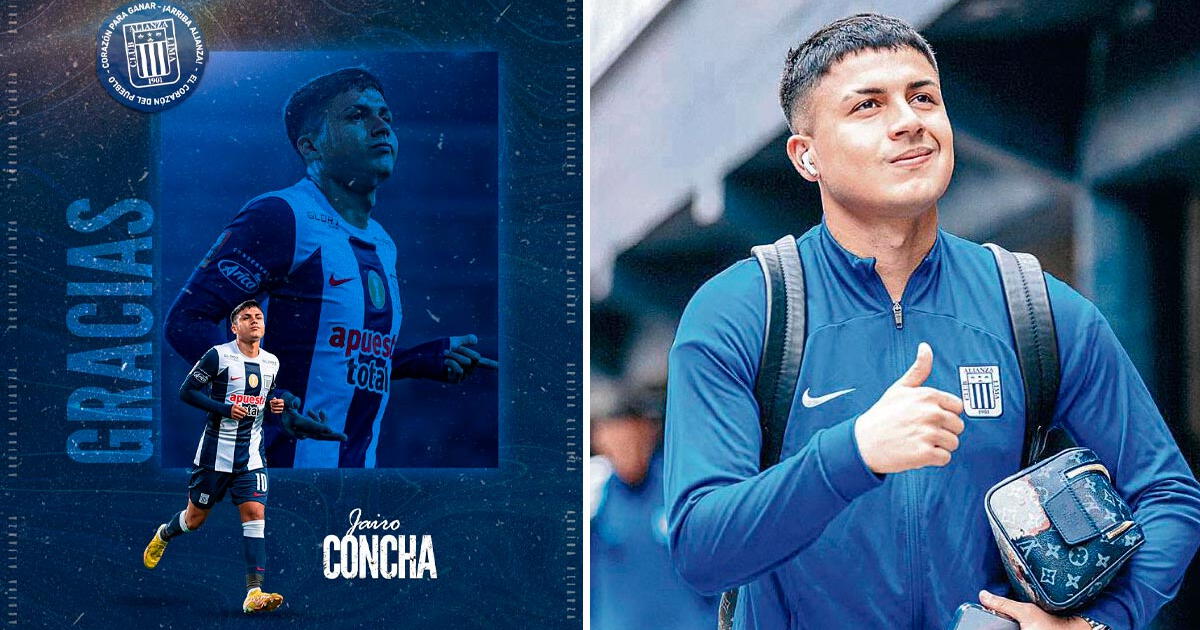 Alianza Lima oficializó la salida de Jairo Concha: 