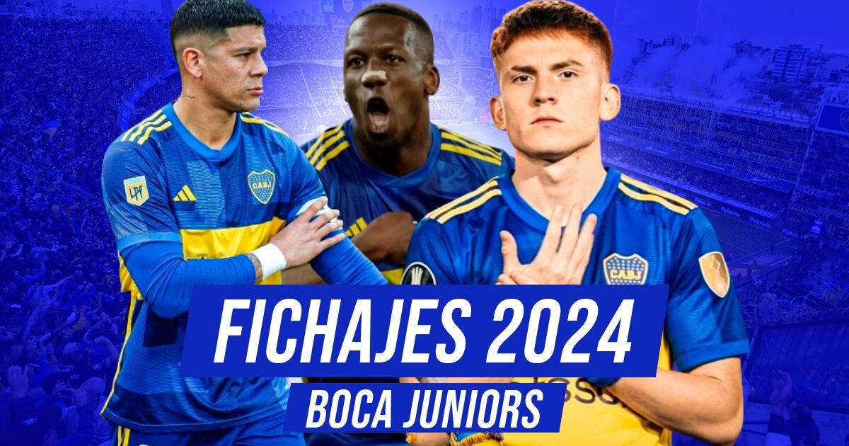 Boca Juniors refuerzos 2024: mercado de pases y últimas noticias del fútbol argentino
