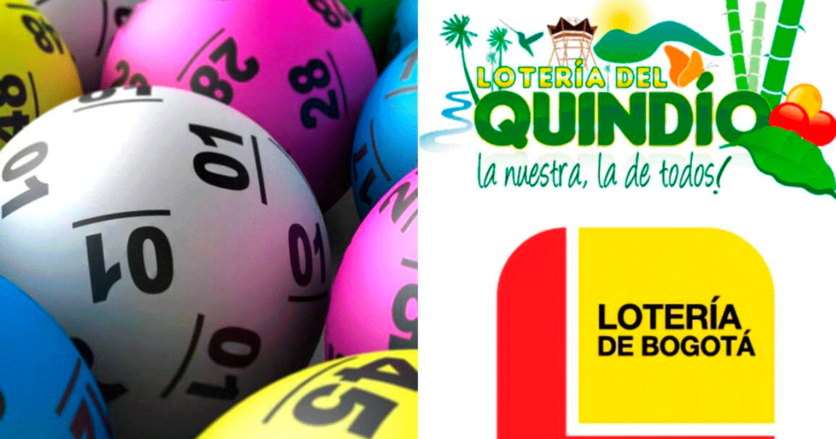 Lotería de Bogotá y del Quindío: resultados del jueves 28 de diciembre