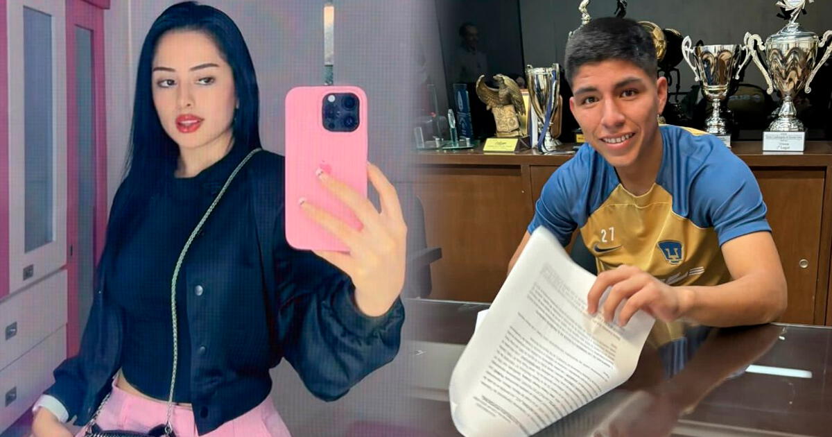 Novia de Piero Quispe le dedica románticas palabras tras oficializarse su fichaje por Pumas