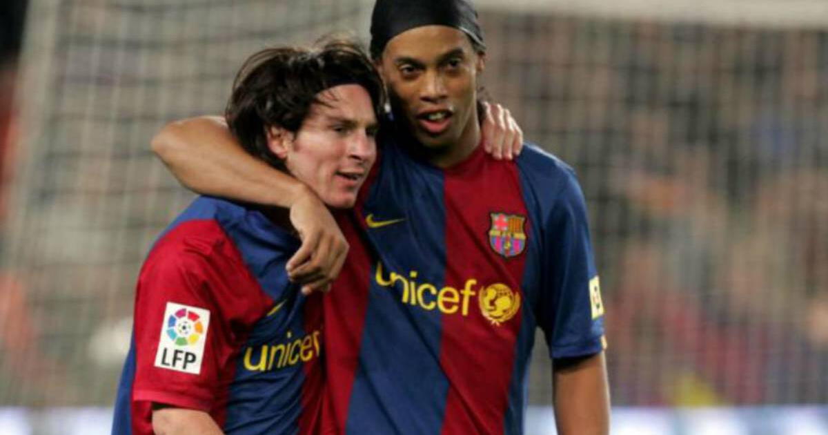 Lionel Messi sorprende con singular comentario a Ronaldinho en redes sociales