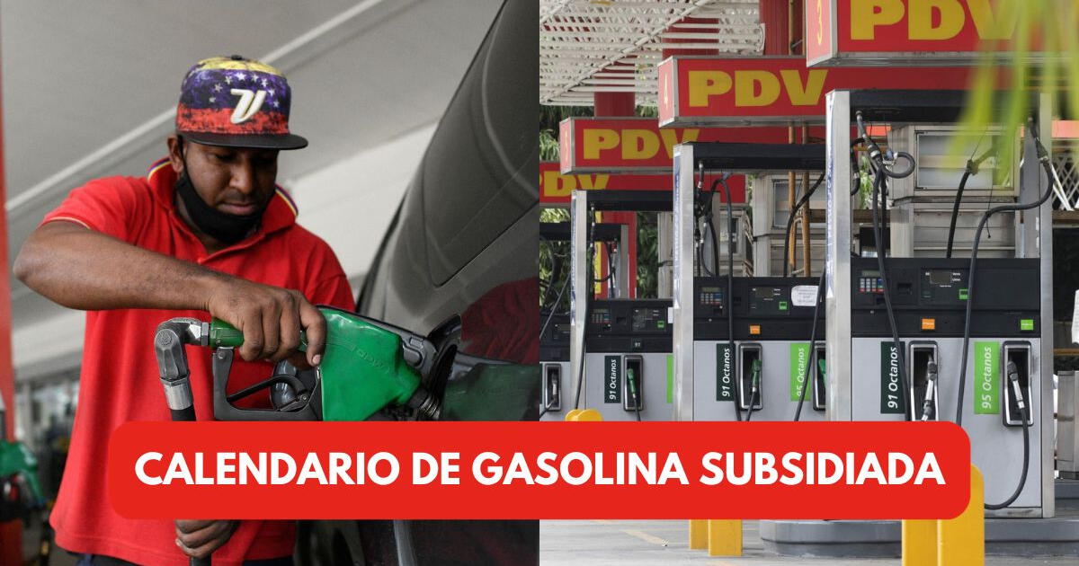 Calendario de gasolina subsidiada, enero 2024: Revisa AQUÍ el CRONOGRAMA OFICIAL del 1 al 7