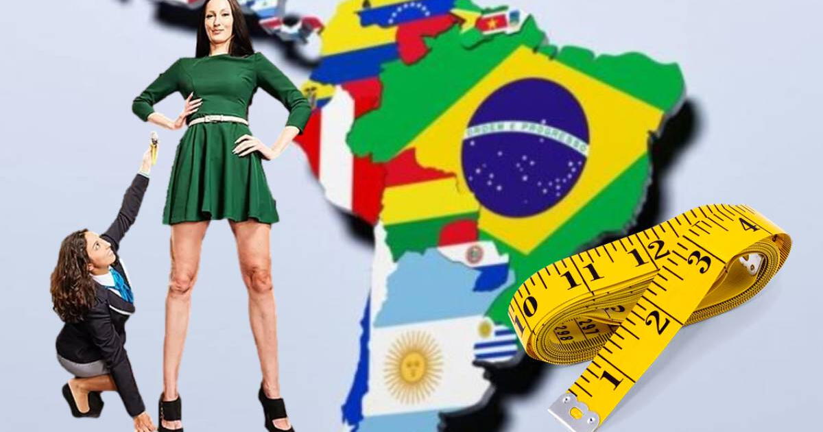 No es Perú ni Argentina: el país de Sudamérica que tiene a las mujeres más altas