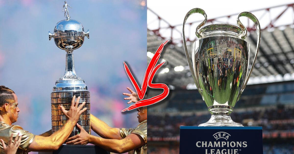 ¿Cuál lidera la búsqueda en América?: Copa Libertadores o Champions League (editado)
