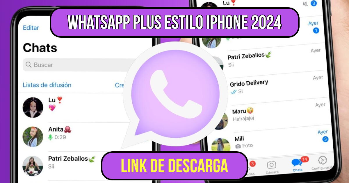 WhatsApp estilo iPhone LINK: descarga GRATIS el APK de la última versión de enero 2024