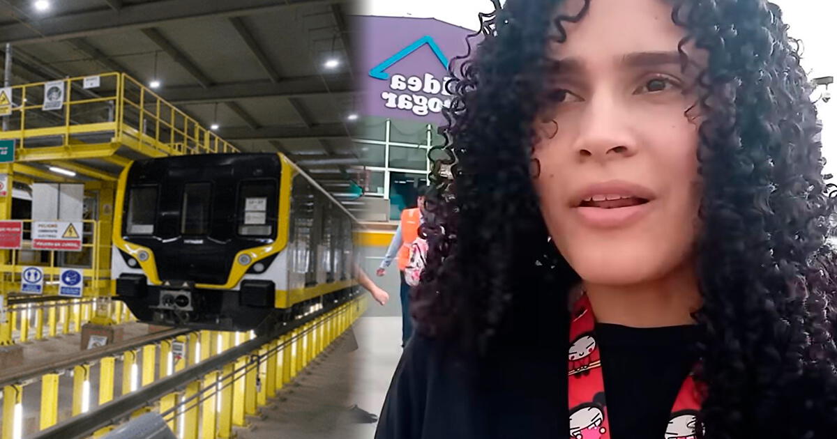 Venezolana subió a la Línea 2 del Metro de Lima y se mostró sorprendida