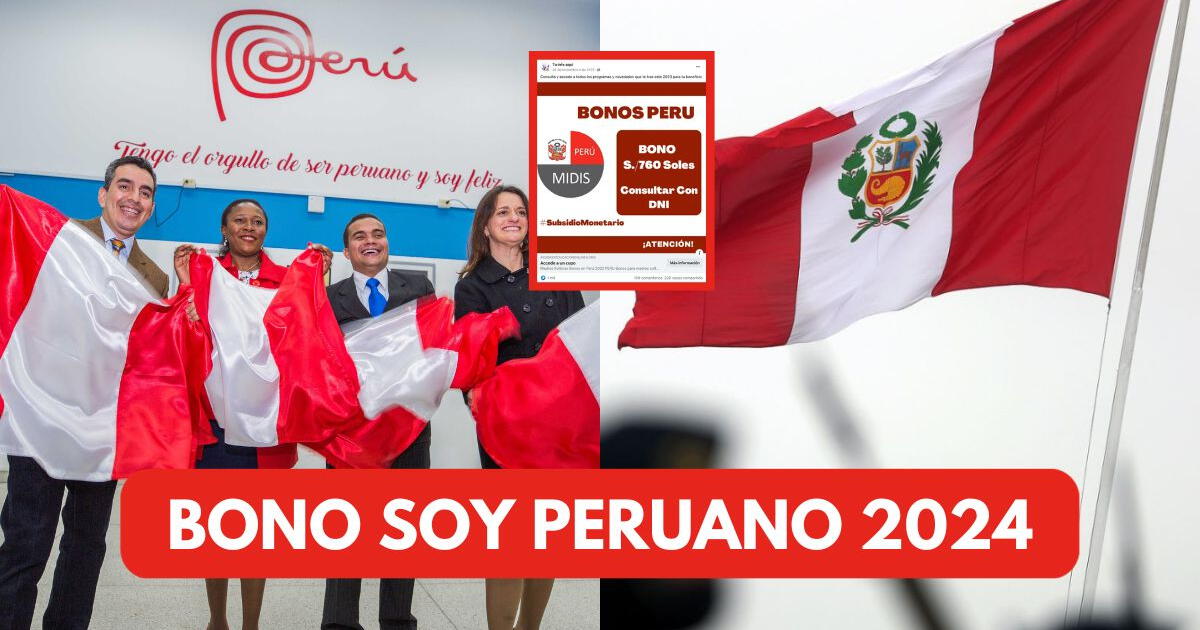 Bono Soy Peruano 2024: ¿Existe un LINK de consulta oficial con DNI para el subsidio?