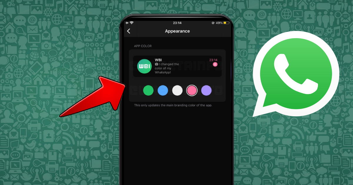 ¿Cómo se cambia el tema de WhatsApp? Hay 5 colores disponibles