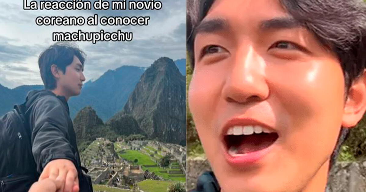 Coreano tuvo inesperada reacción tras conocer Machu Picchu en Cuzco: 