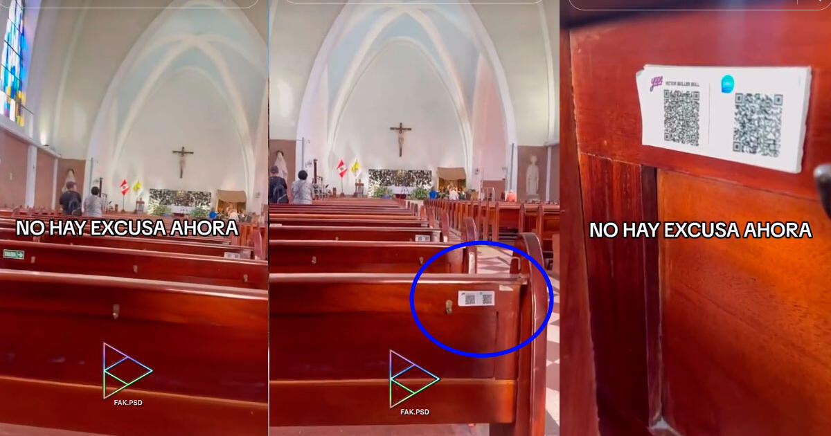 Iglesia peruana pone código de Yape y Plin para recaudar limosnas: 