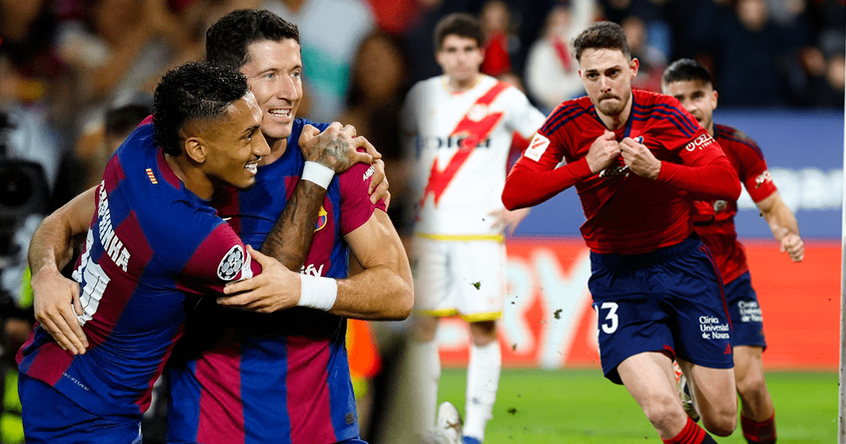 Alineaciones del Barcelona vs Osasuna por las semifinales de la la Supercopa de España