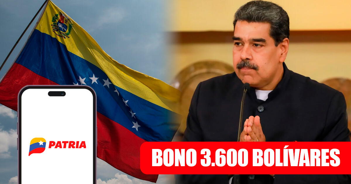 Bono de 3.600 bolívares en Venezuela: beneficiarios, link pago y CÓMO COBRAR HOY, 16 de enero