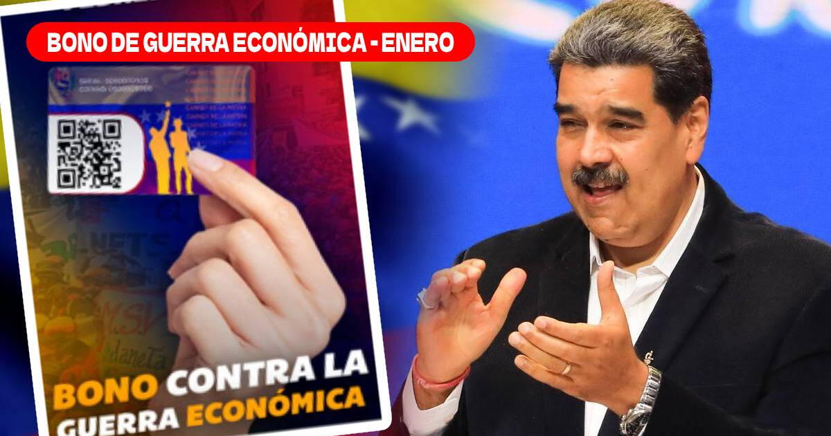 Bono Guerra Económica, enero 2024: pasos para cobrar los NUEVOS MONTOS vía Patria