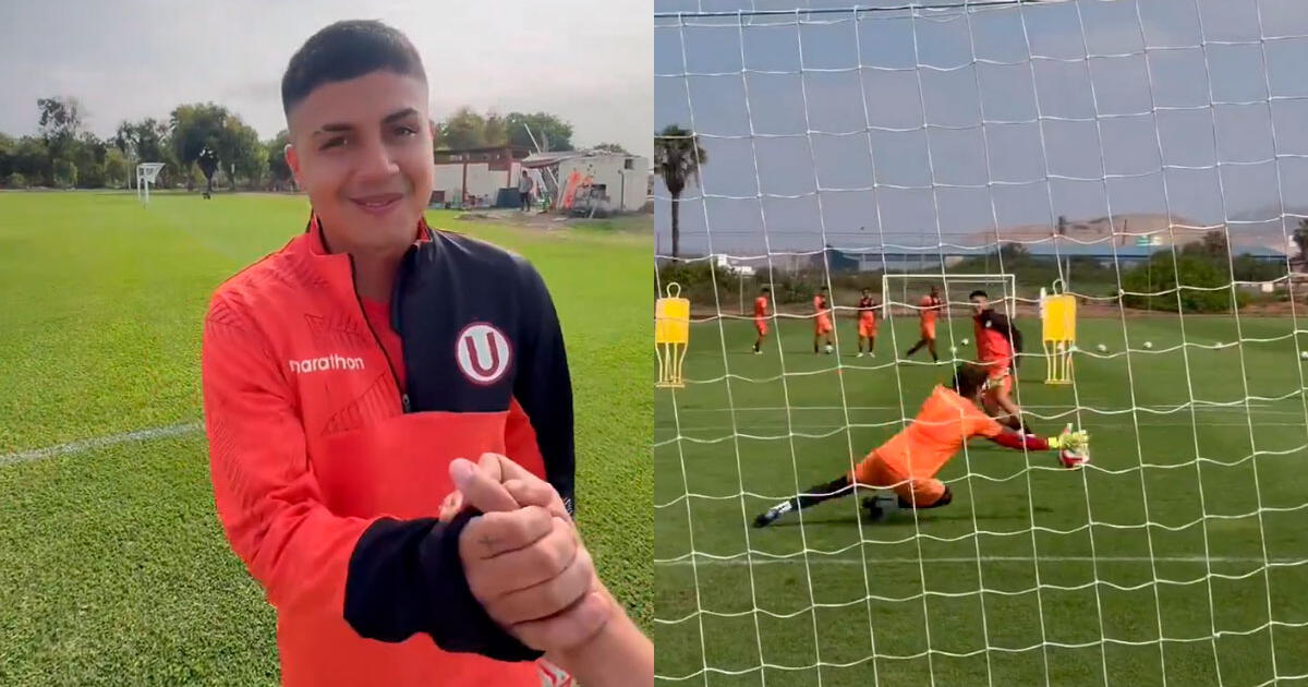 Una jugada de lujo y gol: Jairo Concha entrenó por primera vez con Universitario 