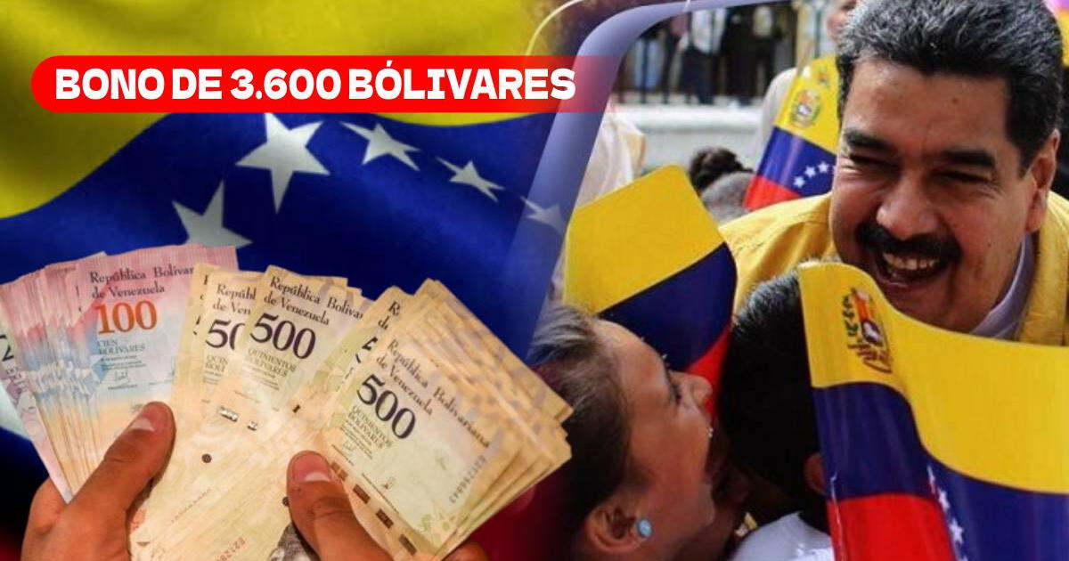Nuevo Bono Patria de 3.600 bolívares: Cobra HOY este beneficio por el Sistema Patria
