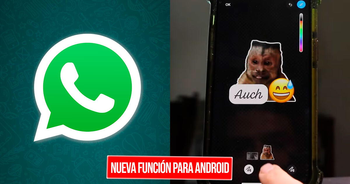 WhatsApp: nueva función para 'Crear Stickers' en Android ya es OFICIAL y así la puedes activar