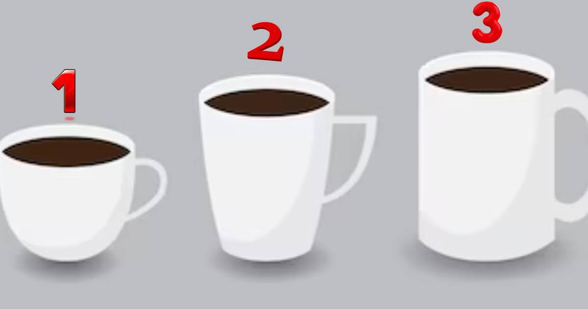 ¿En qué taza sueles tomar café? Elige solo una y descubre si eres de carácter egoísta