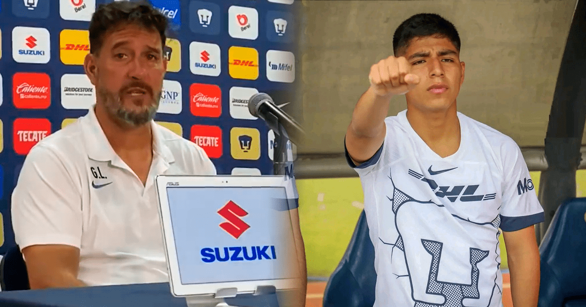 DT de Pumas UNAM explicó por qué no debutó Piero Quispe ante Juárez: 