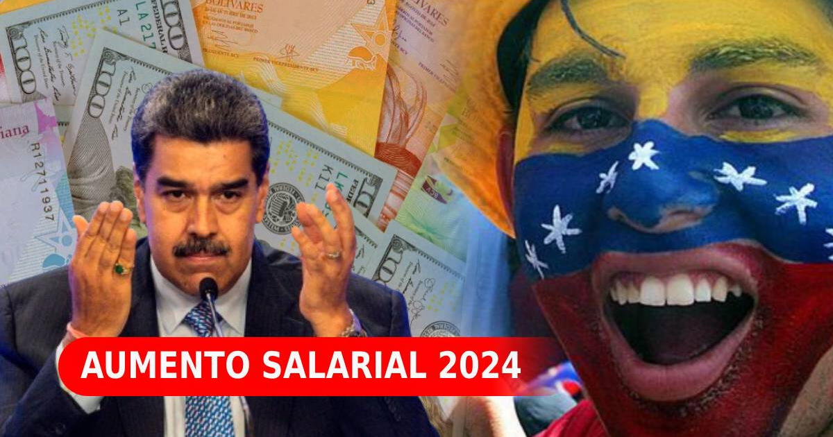Aumento salarial 2024:¿Nicolás Maduro incrementó a 100 dólares el sueldo? Esto se sabe