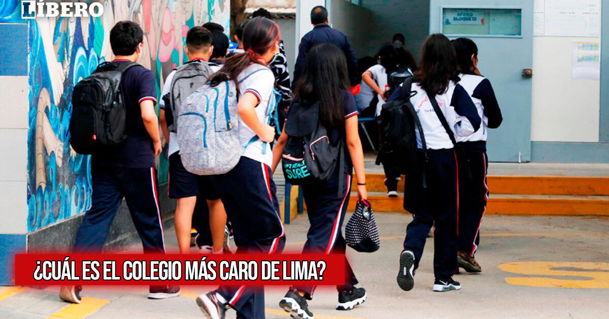 ¿Cuál es el colegio más caro de Lima y dónde queda? Para ingresar debes pagar $18 500