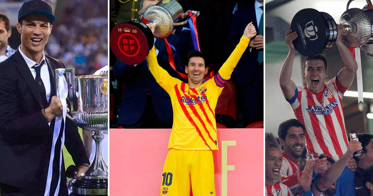 ¿Quién tiene más Copas del Rey, Real Madrid, Barcelona o Atlético de Madrid?