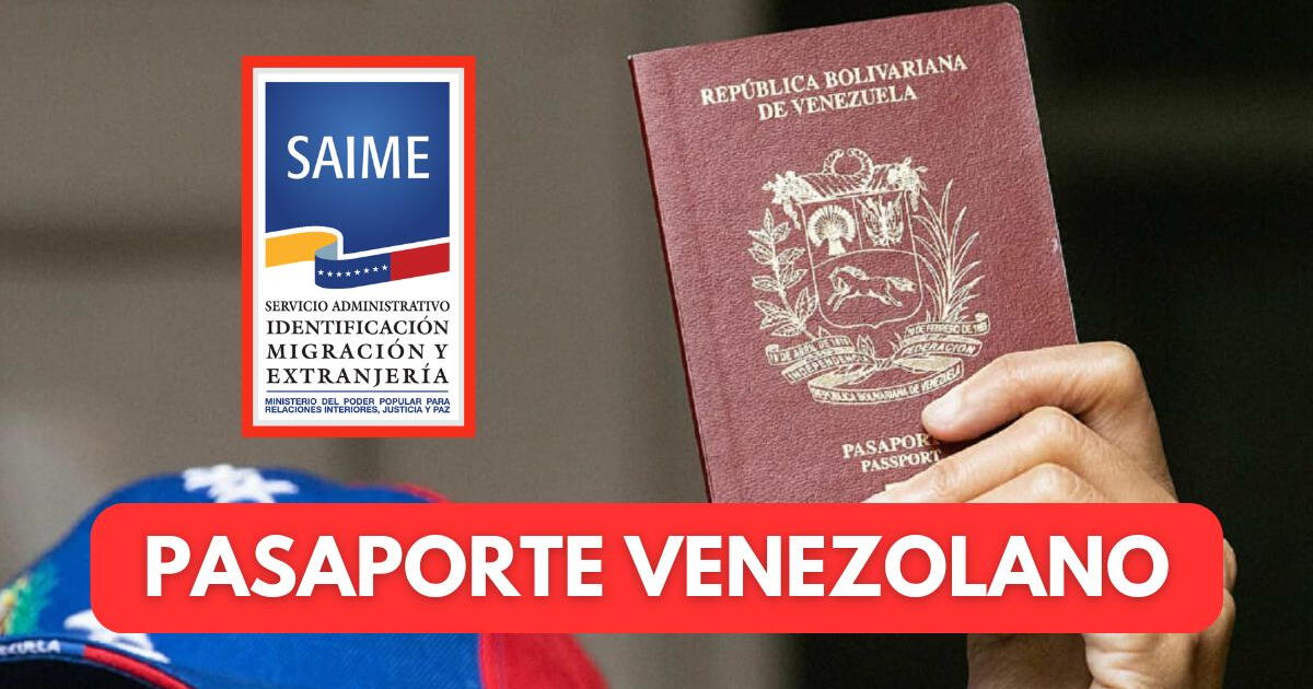 Aquí consulta el nuevo precio del pasaporte venezolano 2024