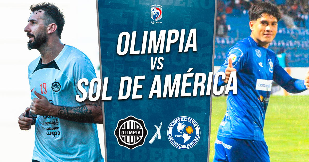 Olimpia vs Sol de América EN VIVO vía Tigo Sports: cuándo, horario y dónde ver fútbol paraguayo