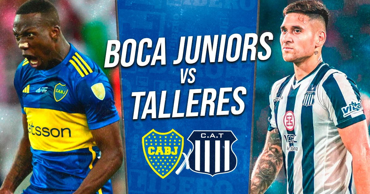 Boca Juniors vs. Talleres EN VIVO vía STAR Plus: horarios y canales para ver partido amistoso