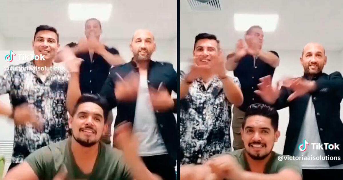 Hernán Barcos y Paolo Guerrero bailan el 'Tic tic tac' gracias a la IA