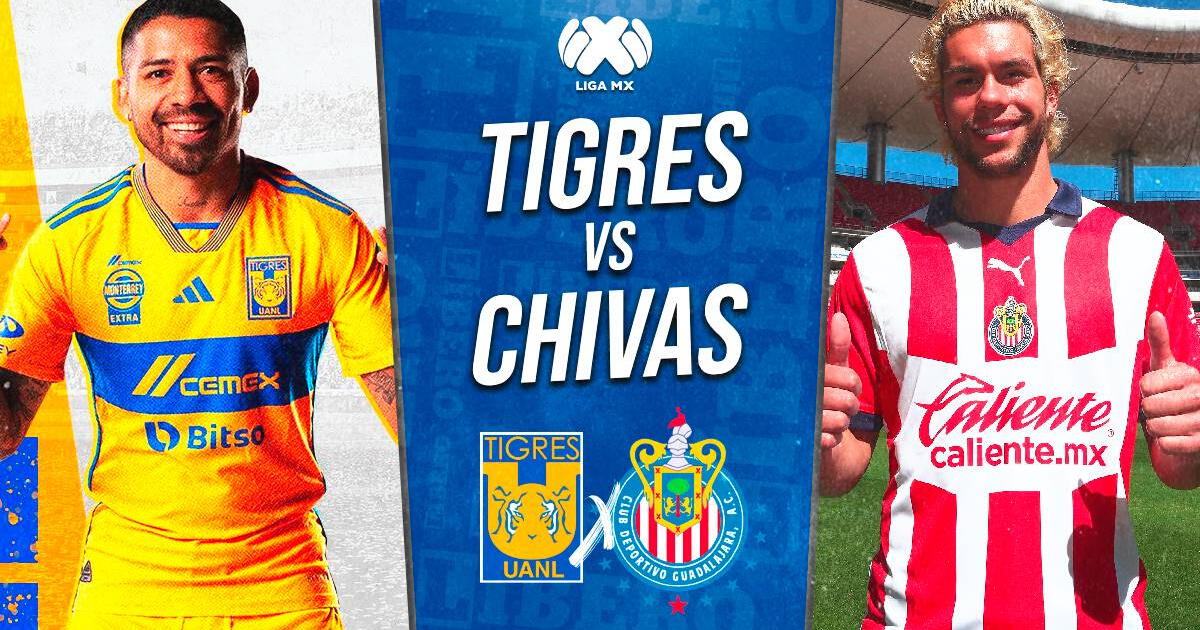 Tigres vs. Chivas EN VIVO por Liga MX vía TUDN: hora y canal para ver el Torneo Clausura