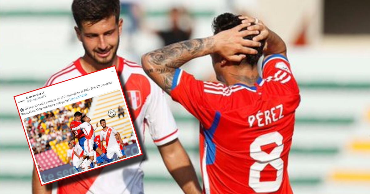 Prensa chilena quedó atónita tras victoria de Perú en el Preolímpico Sub 23: 
