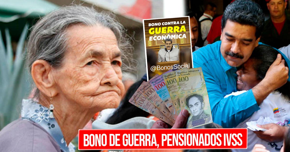 Bono de Guerra, pensionados IVSS: cobra HOY los 720 bolívares vía Patria