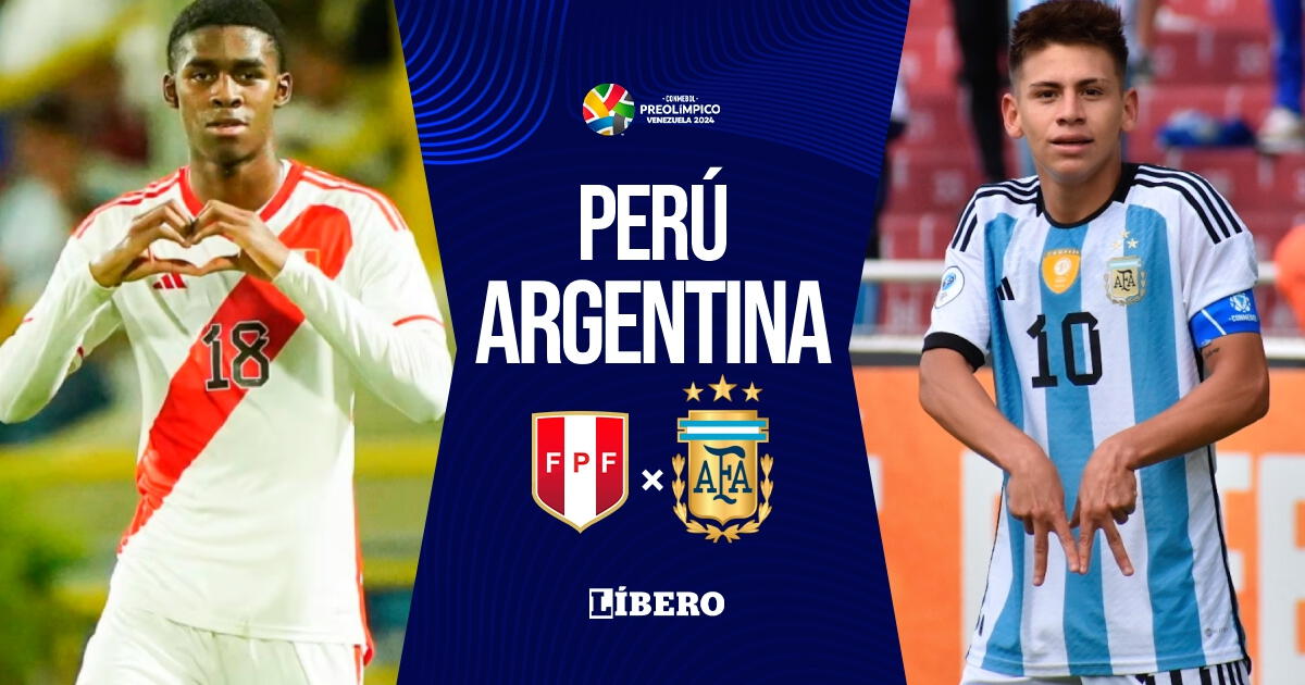 Perú vs Argentina EN VIVO vía DirecTV: pronósticos, hora y dónde ver el Preolímpico Sub 23