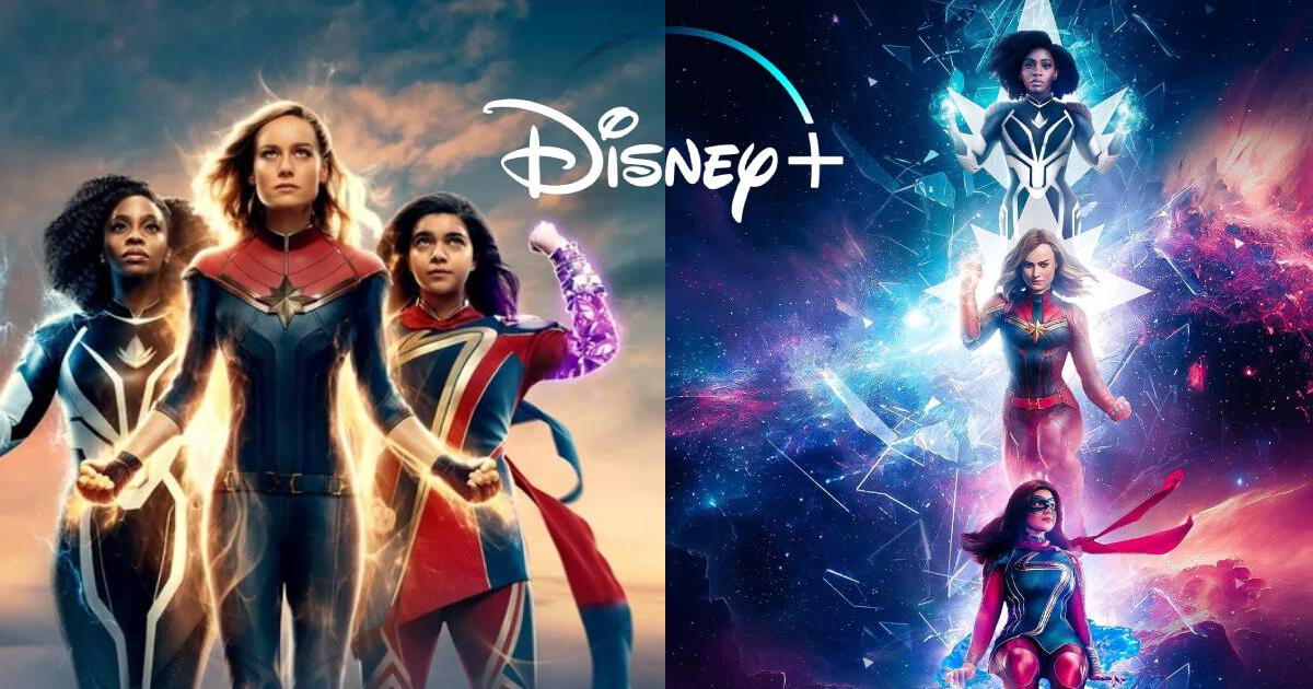 'The Marvels' lanza fecha oficial de estreno en Disney Plus tras casi tres meses de debut en cine